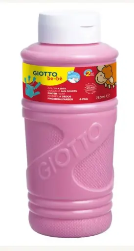[826506] PINTURA GIOTTO DEDOS BE-BE 750ML ROSA