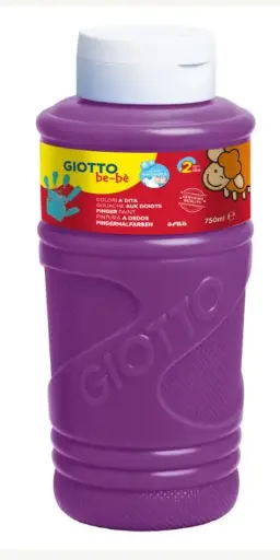 [826510] PINTURA GIOTTO DEDOS BE-BE 750ML VIOLETA