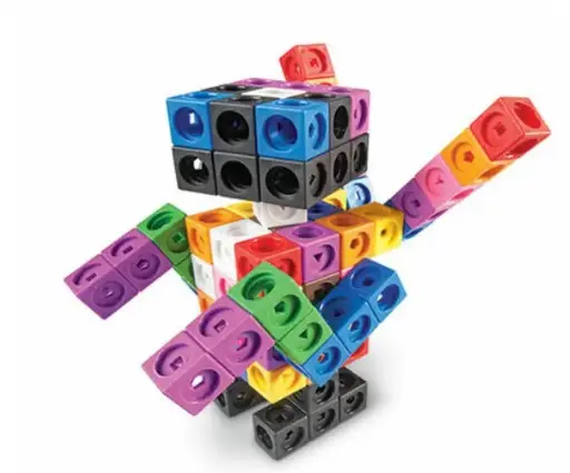 [71944] CUBOS ENCAJABLES DE CONTEO 2x2 200 PIEZAS CON ACTIVIDADES