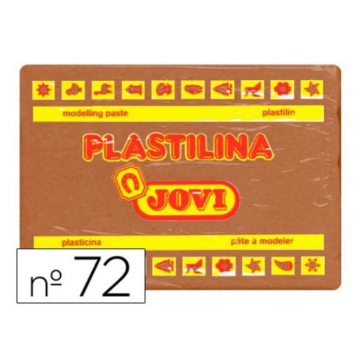 [649738] PLASTILINA JOVI  GRANDE 72 MARRON 350 G