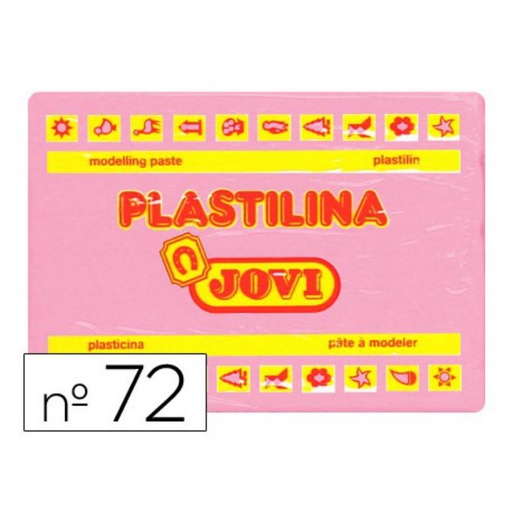 [649736] PLASTILINA JOVI  GRANDE 72 ROSA 350 G