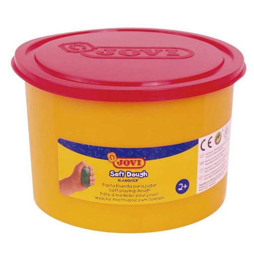 [649329] PLASTILINA JOVI BLANDIVER SOFT DOUGH – 460 G – ROJO
