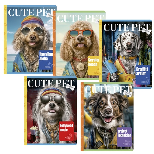 [003565] LIBRETA PERRO 190X248 48H 95GR