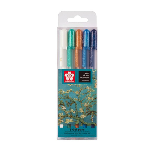 [649113] BOLÍGRAFO SAKURA GELLY ROLL VAN GOGH · SET 5 UDS 