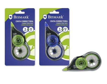 [081382] CINTA CORRECTORA BISMARK – 12 M – EN SECO, ESCRITURA INMEDIATA – BLÍSTER