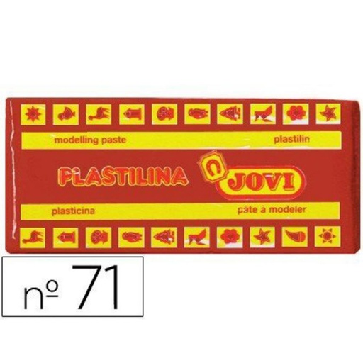 [630129] PLASTILINA JOVI MEDIANA 71 MARRON 150 G