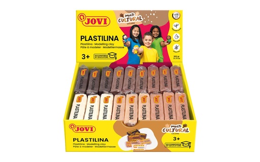 [649492] PLASTILINA JOVI PEQUE MULTICULTURAL 3UDSX6COLORES