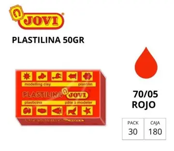 [649720] PLASTILINA JOVI PEQUEÑA 70 ROJO 50G