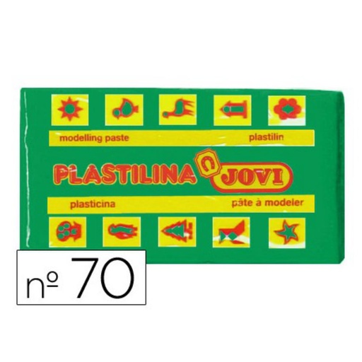 [649724] PLASTILINA JOVI PEQUEÑA 70 VERDE CLARO 50 G