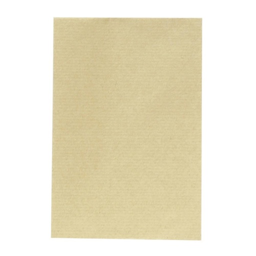 [029483] SOBRE BOLSA KRAFT MARRÓN 132 X 187 MM 80 G CIERRE TIRA SILICONA – CAJA 500 UD