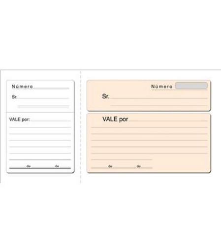 [001418] TALONARIO VALES MK 3 DEL Fº OR