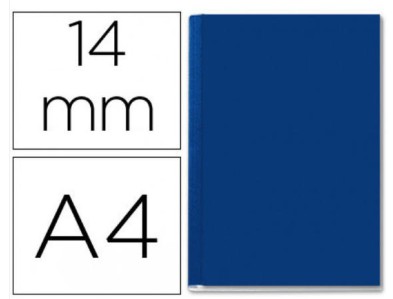 [250058] TAPAS CARTON GOFRADO A4 AZUL 50 UDS