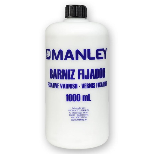 [649257] BARNIZ MANLEY 1 LITRO (TRANSPARENTE, ACABADO BRILLANTE)