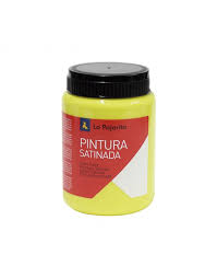[650406] PINTURA SATINADA AMARILLO LIMON 375ML L-01 LA PAJARITA