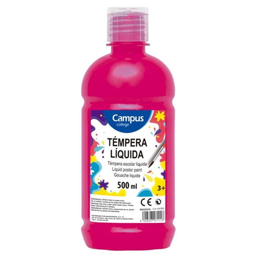 [630388] TEMPERA CAMPUS 500GR MAGENTA