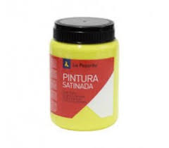 [825398] PINTURA SATINADA AMARILLO ORO 375ML L-02 LA PAJARITA