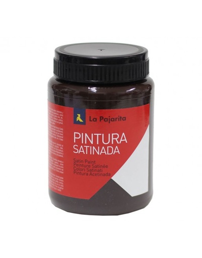 [825400] PINTURA SATINADA MARRON 375ML L-10 LA PAJARITA