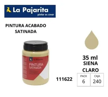 [649857] PINTURA SATINADA SIENA CLARO 35ML L-04 LA PAJARITA