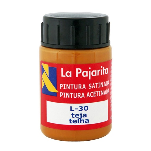 [649852] PINTURA SATINADA TEJA 35ML L-30 LA PAJARITA