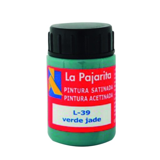 [649875] PINTURA SATINADA VERDE JADE 35ML L-39 LA PAJARITA