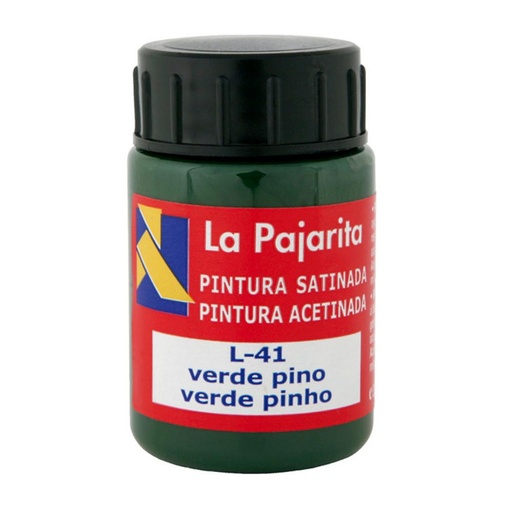 [649880] PINTURA SATINADA VERDE PINO 35ML L-41 LA PAJARITA
