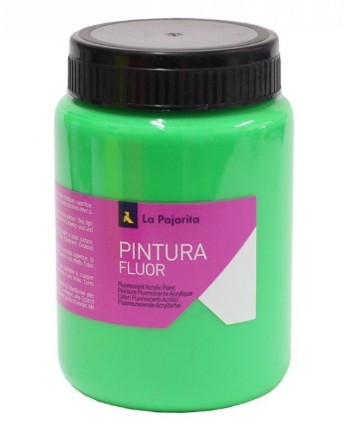 [825803] PINTURA SATINADA VERDE 375ML L-01 LA PAJARITA