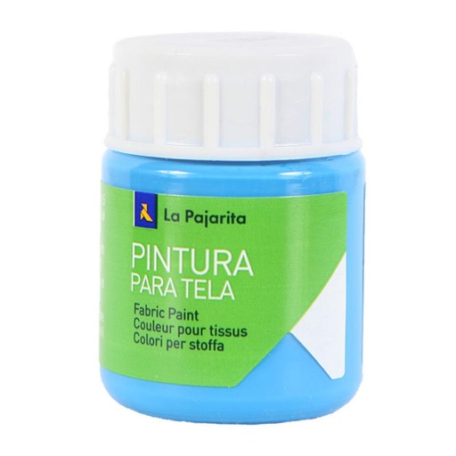 [630879] PINTURA PARA TELA T-07 CYAN 25ML LA PAJARITA