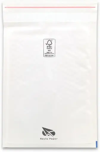 [001838] SOBRES ACOLCHADOS RAYLU BLANCO 150X210MM AUTOADHESIVOS CAJA 100