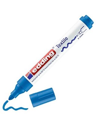 [825837] ROTULADOR EDDING 4500 AZUL CLARO PARA TELA