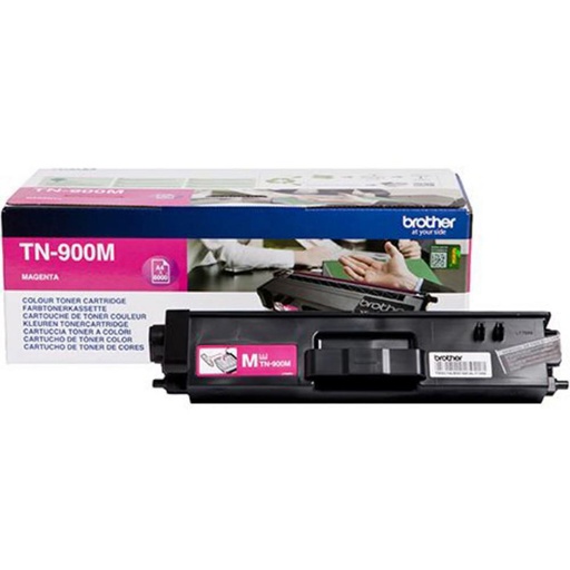 [165905] TÓNER MAGENTA ORIGINAL BROTHER SÚPER ALTA CAPACIDAD TN900M