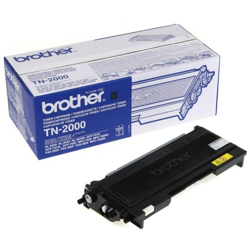 [169939] BROTHER TONER NEGRO  HL-2030/2040/2070, MFC-7420, DCP-7025 TONER, 2.500 PAGINAS