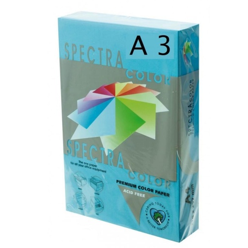[001003] PAPEL A3 80 g – 500 HOJAS – COLOR AZUL CLARO – ADAGIO