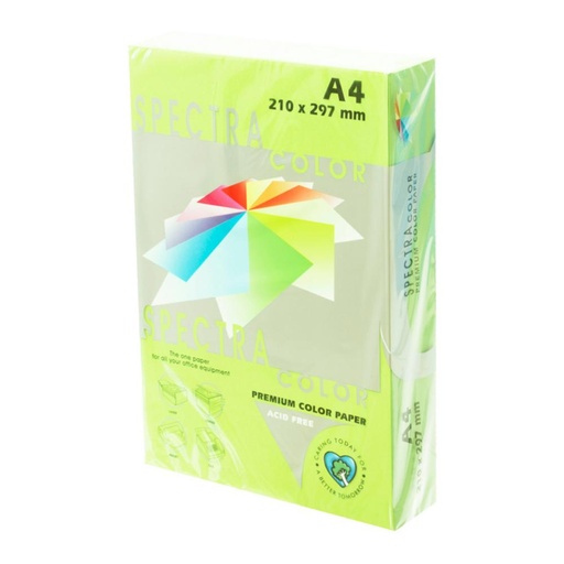 [001014] PAPEL A4 80 g – 500 HOJAS – COLOR VERDE MEDIO