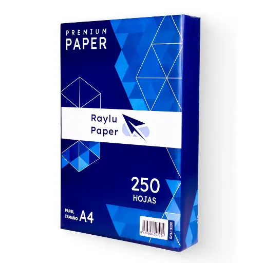 [002473] PAPEL RAYLU PAPER A4 PREMIUM 80GR 250 HOJAS