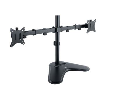 [825104] SOPORTE DE MESA PARA 2 MONITORES 17”-32” – NEGRO TOOQ