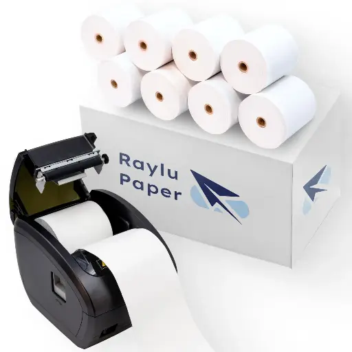[029679] ROLLO PAPEL SUMADORA TÉRMICO 57×35MM 55G RAYLU