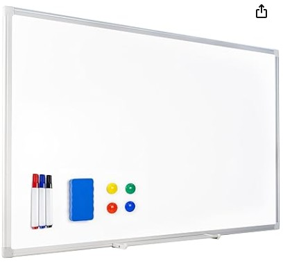 [220468] PIZARRA BLANCA MAGNÉTICA 60 X 90 CM