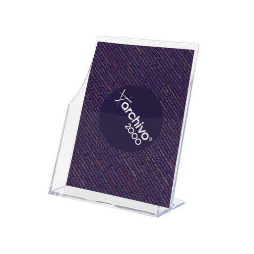 [068892] PORTAFOLLETOS SOBREMESA PREMIUM ARCHIVO 2000 DIN A5 VERTICAL – POLIESTIRENO TRANSPARENTE