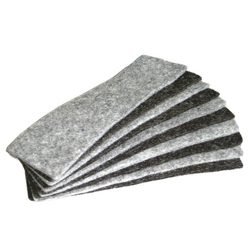 [220763] RECAMBIO DE FIELTRO BI-OFFICE PARA BORRADOR DE PIZARRA – PACK 10 UNIDADES