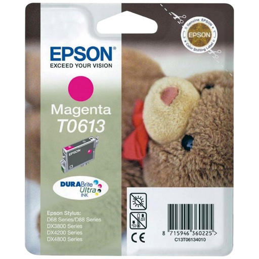 [169985] CARTUCHO DE TINTA MAGENTA EPSON T0613 C13T061340LB