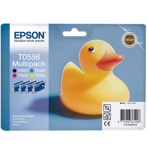 [167381] CARTUCHO EPSON T0556 PACK4