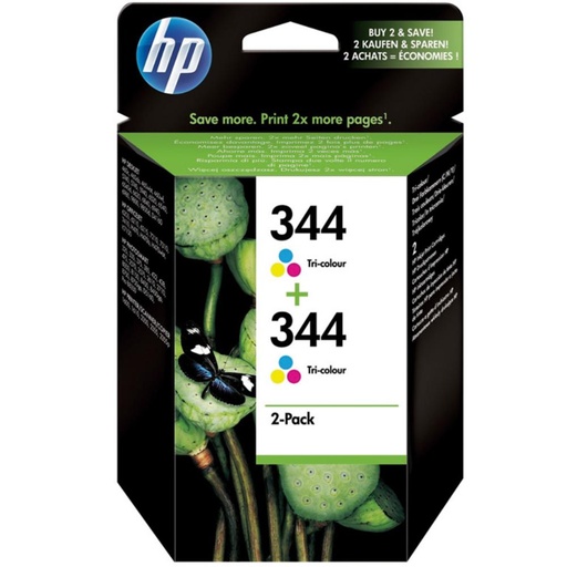 [168017] CARTUCHO HP 344 COLOR PACK 2UDS
