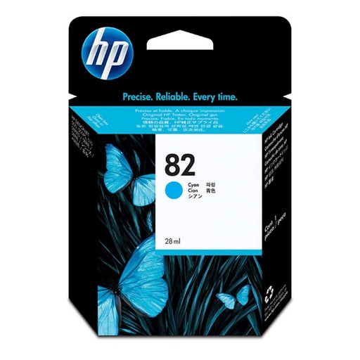 [165471] CARTUCHO HP 82 CH566A CIAN