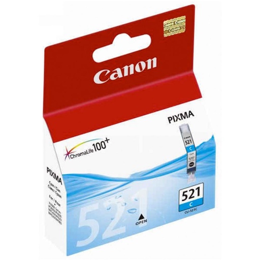 [167352] CARTUCHO INKJET CANON 521 CYAN