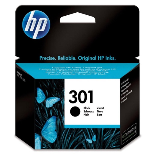 [167310] CARTUCHO INKJET HP 301 NEGRO
