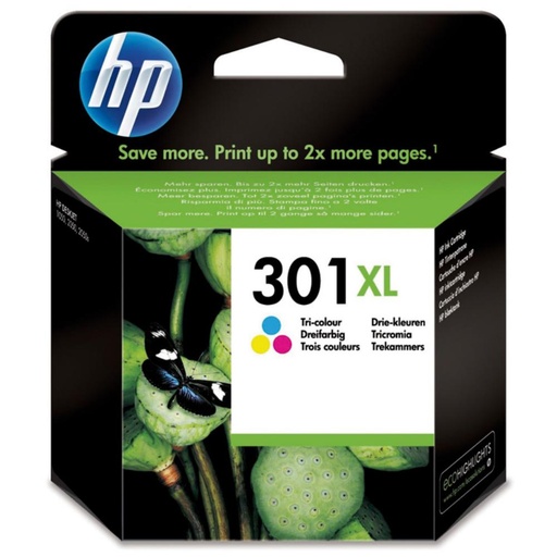 [167218] CARTUCHO INKJET HP 301 XL TRIC