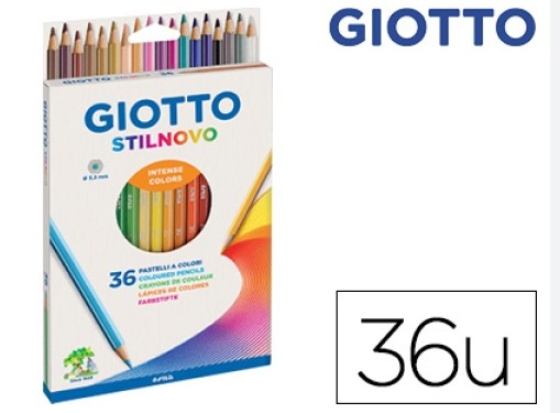[700061] LÁPICES DE COLORES GIOTTO STILNOVO 36 COLORES