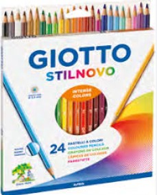 [700056] LÁPICES DE COLORES  GIOTTO MEGA SURTIDO 12 COLORES