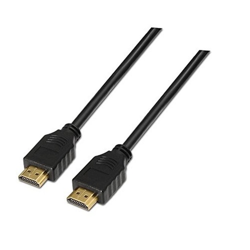 [120490] CABLE HDMI 1.4 NANOCABLE 5 METROS · 4K@30HZ · 10,2 GBPS · ETHERNET · ARC · CONECTORES 24K · OFC
