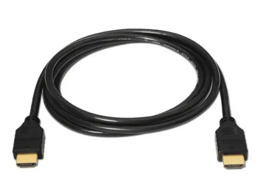 [120485] CABLE HDMI AISENS ALTA VELOCIDAD CON ETHERNET V1.4 A MACHO–A MACHO 3 METROS NEGRO